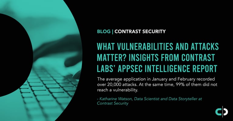 What Vulnerabilities and Attacks Matter? Insights from Contrast Labs’ AppSec Intelligence Report
