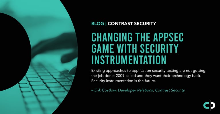 Changing the AppSec Game with Security Instrumentation