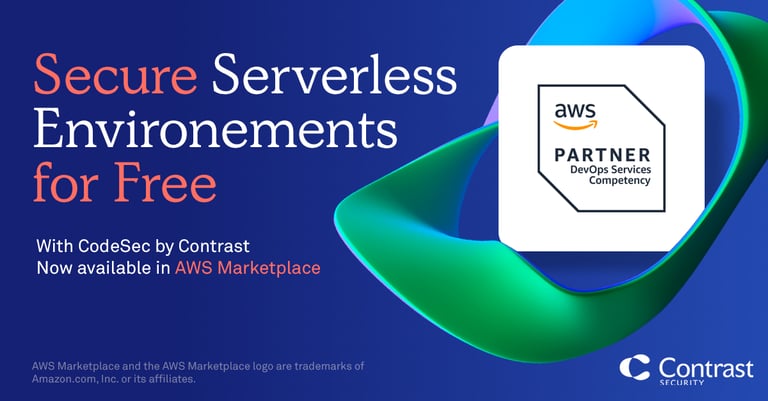 Secure serverless code for free with CodeSec - Now available in AWS Marketplace