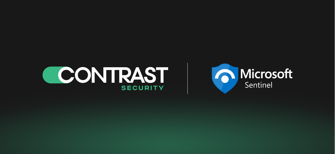 Contrast Security and Microsoft Sentinel Integration
