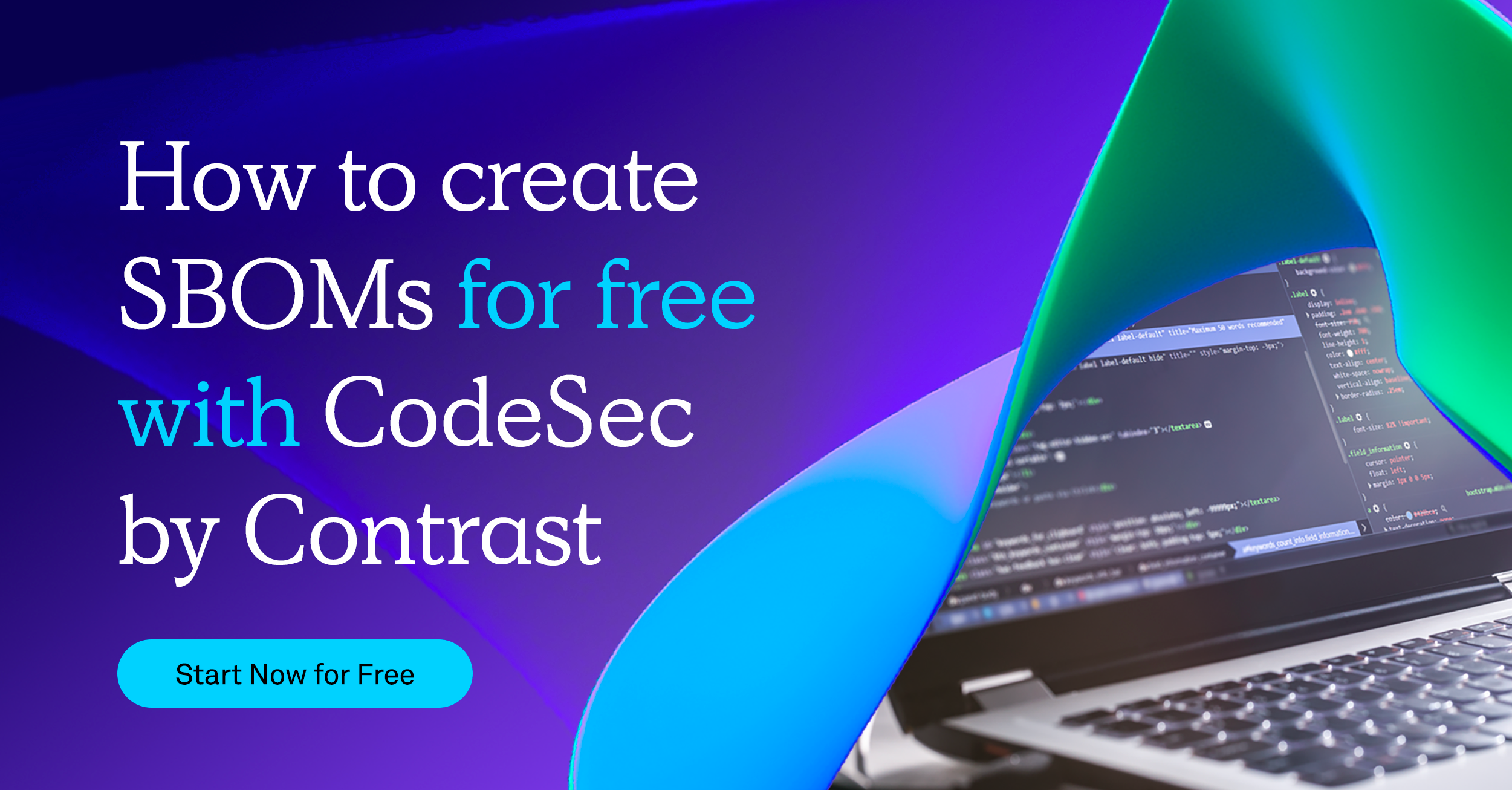 How to create SBOMs for free with CodeSec by Contrast