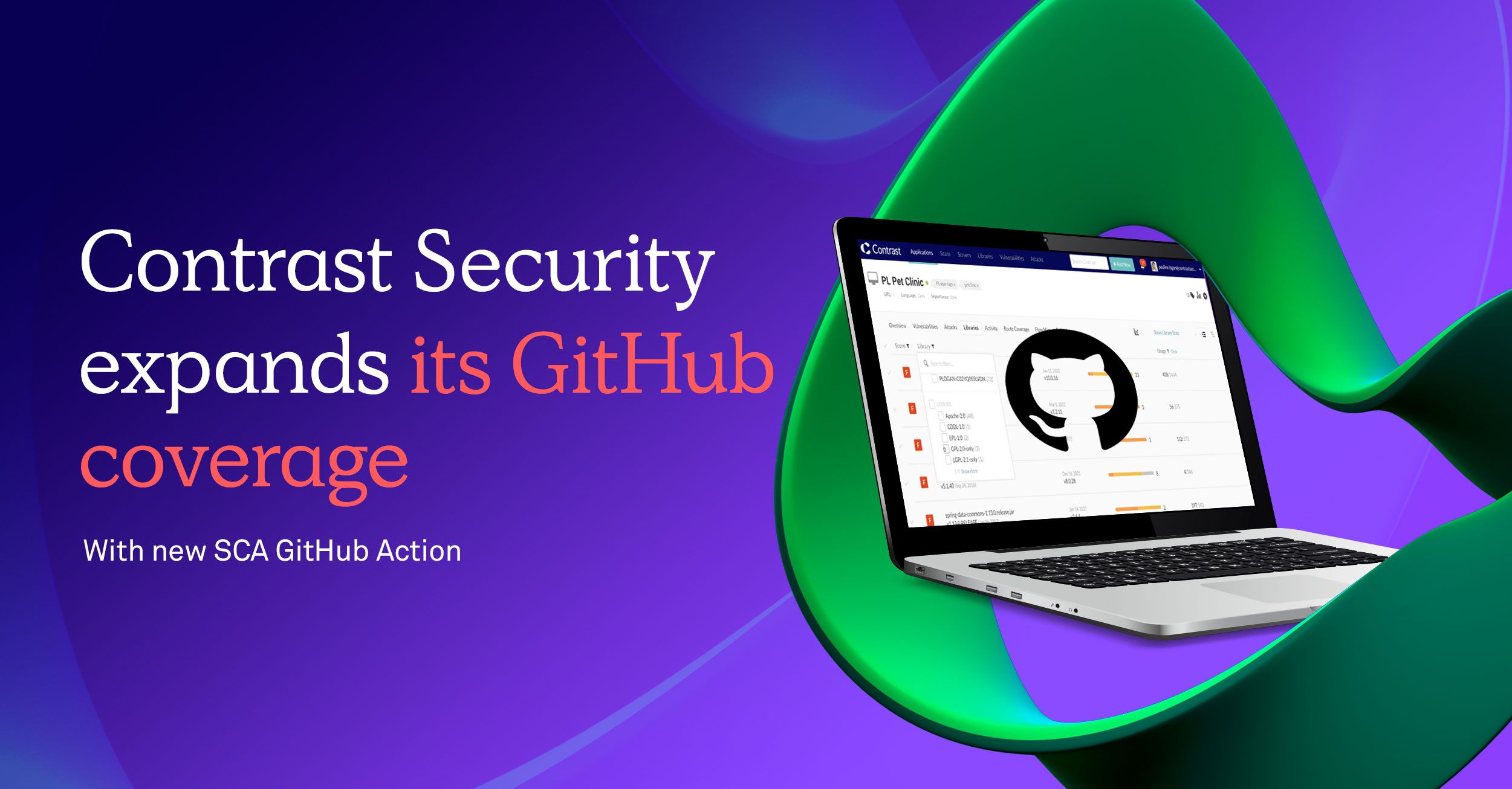 Contrast Security expands its GitHub coverage with new SCA GitHub Action
