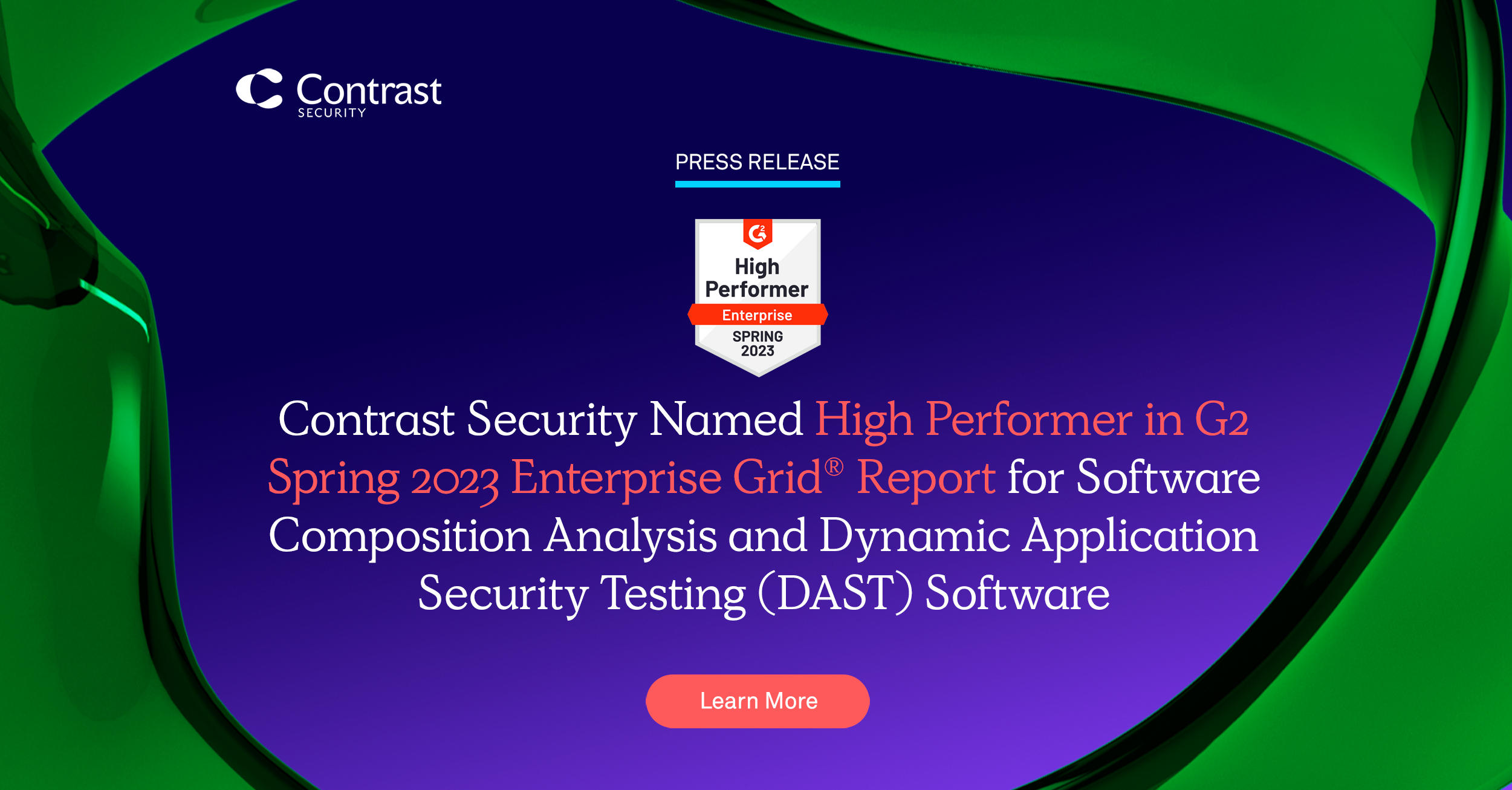 Contrast Security Named High Performer in G2 Spring 2023 Enterprise